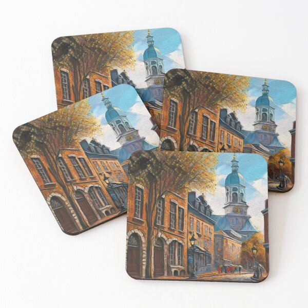 Item preview, OLD HISTORIC MONTREAL NEIGHBORHOOD designed and sold by ArtbyRolleen.