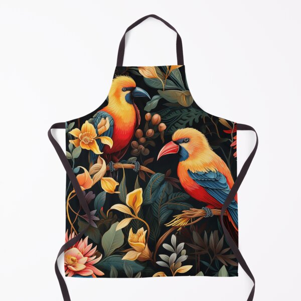 Item preview, Majestic Plumage: A Visual Feast of Color and Fantasy, in the Wake of Henri Rousseau designed and sold by SBD-Shop.