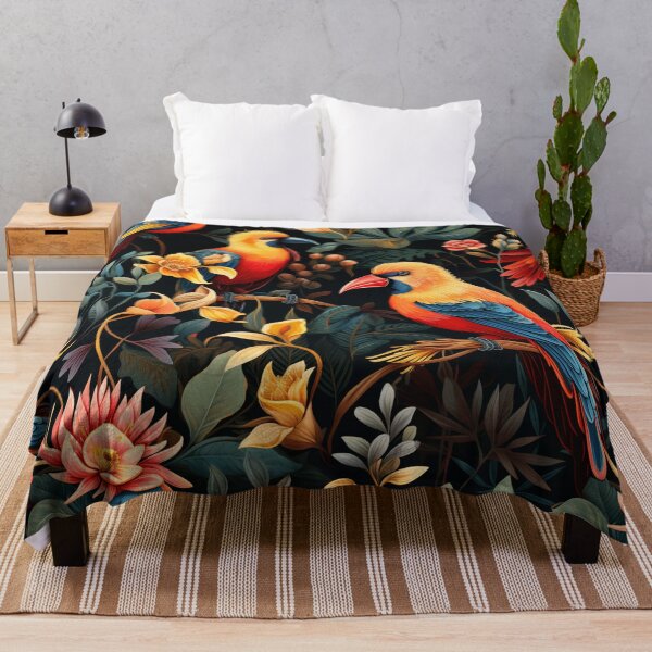 Item preview,  Majestic Plumage: A Visual Feast of Color and Fantasy, in the Wake of Henri Rousseau designed and sold by SBD-Shop.