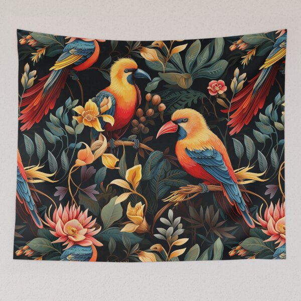 Item preview,  Majestic Plumage: A Visual Feast of Color and Fantasy, in the Wake of Henri Rousseau designed and sold by SBD-Shop.