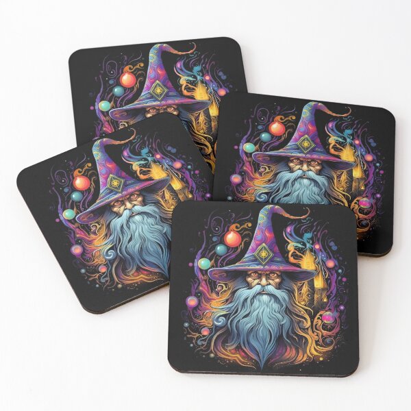 Item preview, Psychedelic Crazy Wizard: Mad Magician's Chaos designed and sold by PsyCloth.