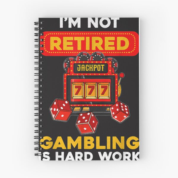 Item preview, Funny Casino Gambling Retiree I Slot Machine Retirement  designed and sold by RubyCWalden.
