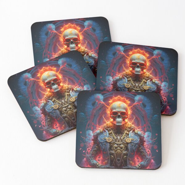 Item preview, Luminous Sci-Fi Baroque Skele-punk designed and sold by midmindjourney.