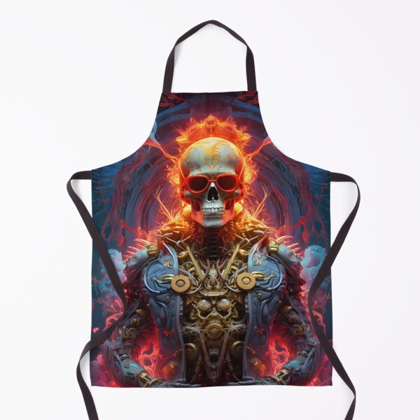Item preview, Luminous Sci-Fi Baroque Skele-punk designed and sold by midmindjourney.