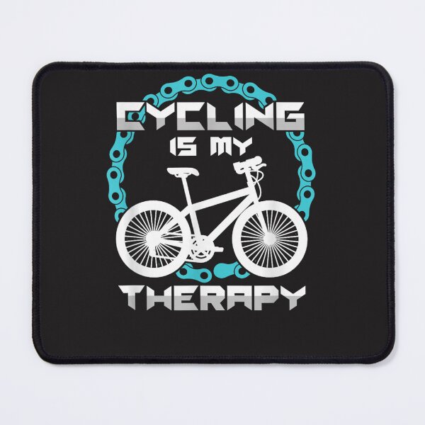 Item preview, Funny Cyclist Cycling Is My Herapy Bikers   designed and sold by RubyCWalden.