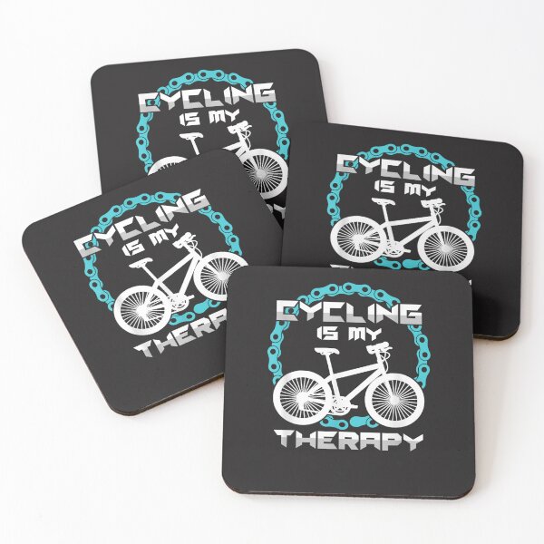 Item preview, Funny Cyclist Cycling Is My Herapy Bikers   designed and sold by RubyCWalden.