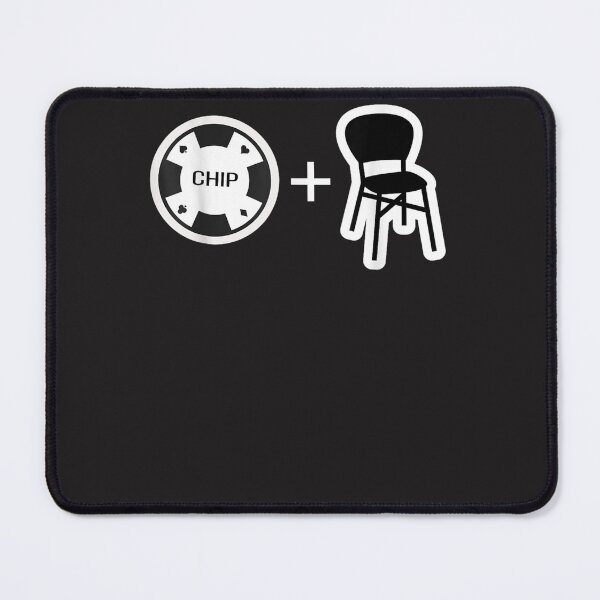 Item preview, Funny Chip And A Chair Poker   designed and sold by RubyCWalden.