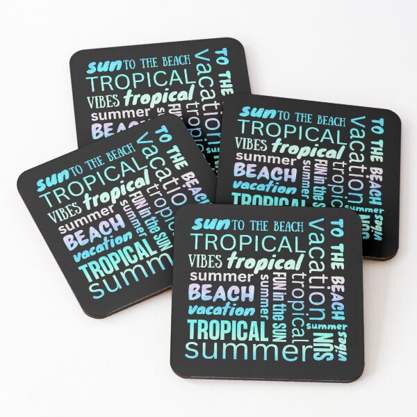 Item preview,  WORD ART VACATION - To The Beach, Pacific Ocean, Vacay Mode, Sunset, Beach, Mermaid Security designed and sold by Sun Sand & Sea Art.