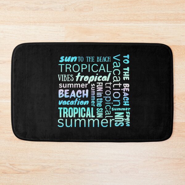 Item preview,  WORD ART VACATION - To The Beach, Pacific Ocean, Vacay Mode, Sunset, Beach, Mermaid Security designed and sold by Sun Sand & Sea Art.