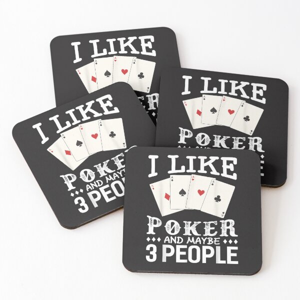 Item preview, Funny Poker I Like Poker And Maybe 3 People Poker  designed and sold by RubyCWalden.