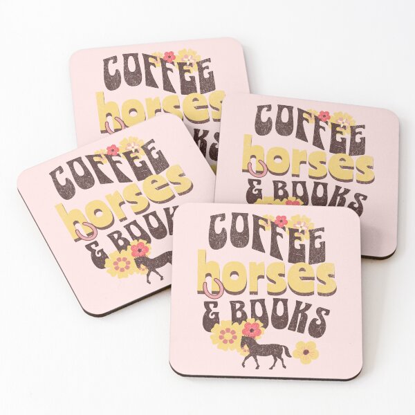 Item preview, Coffee Horses And Books designed and sold by LeosCloset.