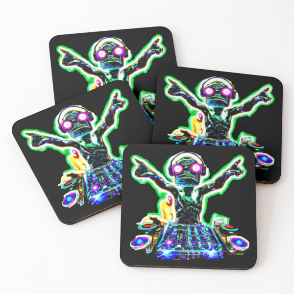 Item preview, Dj with mixer designed and sold by deTab.