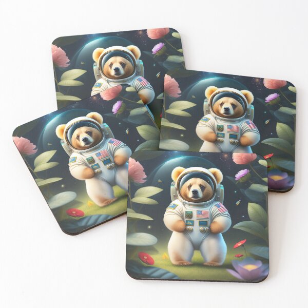 Item preview, Astronaut bear found a new home on space designed and sold by Magical-bear.