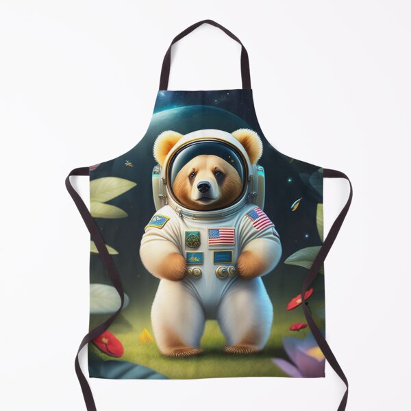 Item preview, Astronaut bear found a new home on space designed and sold by Magical-bear.