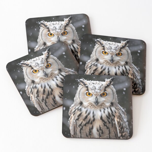 Item preview, Winter Wonderland: The Long-Eared Owl in Snow designed and sold by Brendon987.