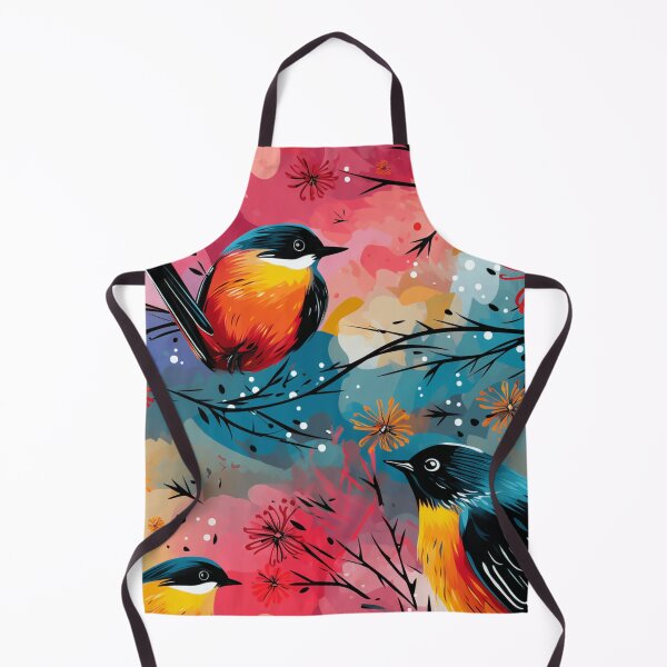 Item preview,  "Pop Birds: Soaring Colors in a Vibrant Fusion of Graphic Art and Pop Art" designed and sold by SBD-Shop.