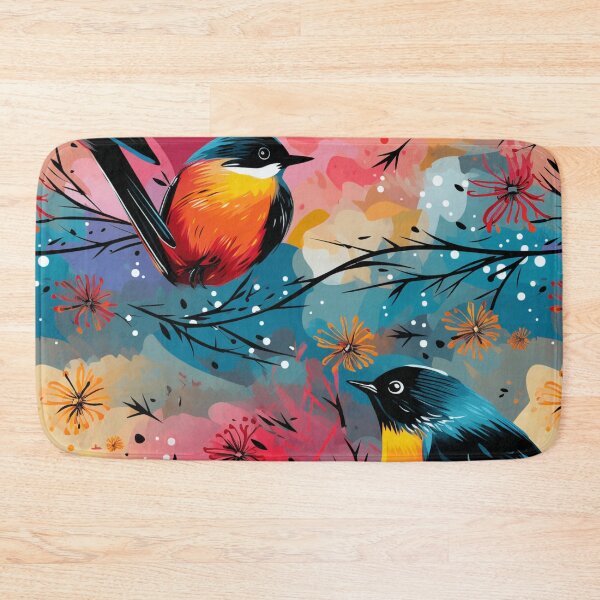Item preview,  "Pop Birds: Soaring Colors in a Vibrant Fusion of Graphic Art and Pop Art" designed and sold by SBD-Shop.