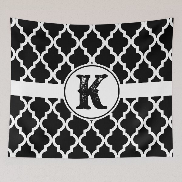 Item preview, Black Monogram: Letter K designed and sold by Jared Davies.