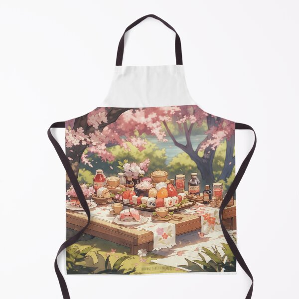Item preview, Cherry Blossom Zen: Sushi Feast and Tea Set Harmony designed and sold by NekoAviatrix.