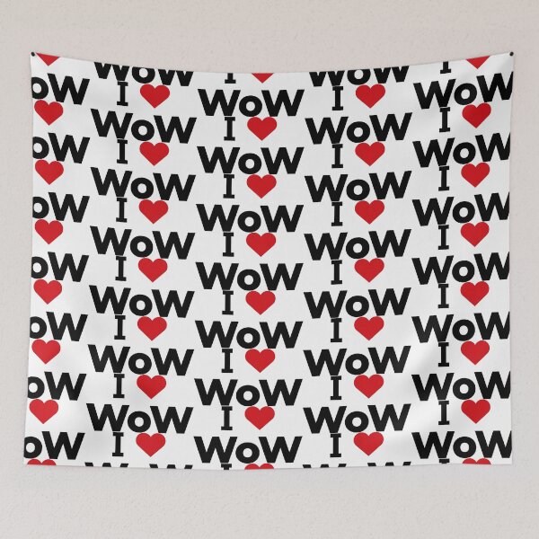 Item preview, I love WoW designed and sold by Moyanana.