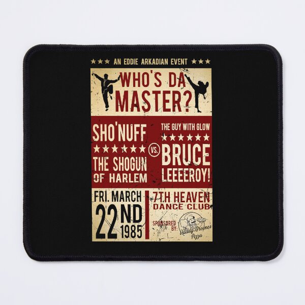 Item preview, Who's Da Master Poster designed and sold by Pop Culture Shirts.