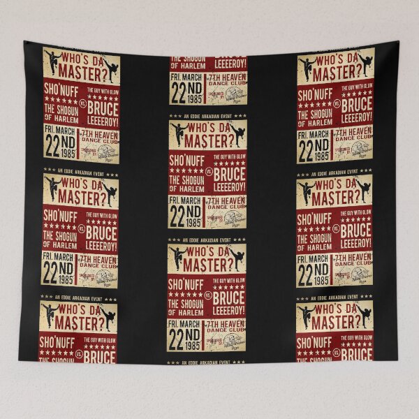 Item preview, Who's Da Master Poster designed and sold by Pop Culture Shirts.
