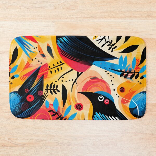 Item preview,  "Pop Birds: A Visual Feast of Ascending Colors in an Electrifying Fusion of Graphic Art and Pop Art" designed and sold by SBD-Shop.
