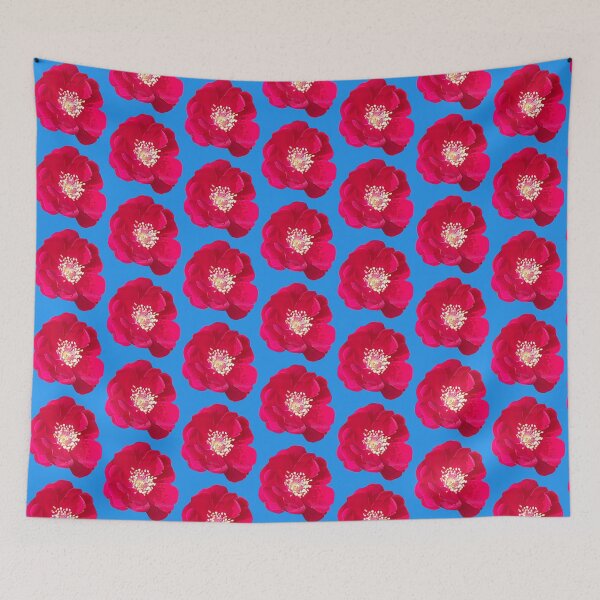 Item preview, Red flower photo designed and sold by Keatos.