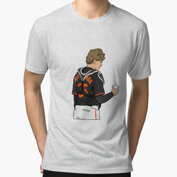 Adley Rutschman Baltimore Orioles Men's Black Base Runner Tri-Blend Long  Sleeve T-Shirt 