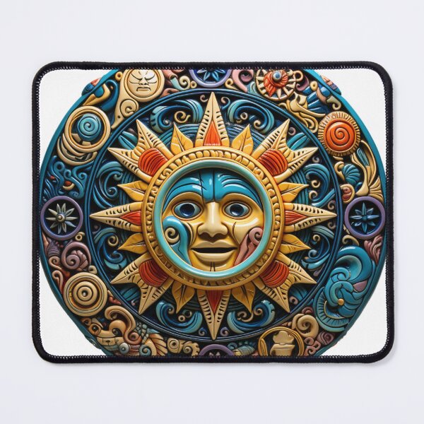 Item preview, Aztec Sun Dial - Xiuhpilli designed and sold by stevepmp.