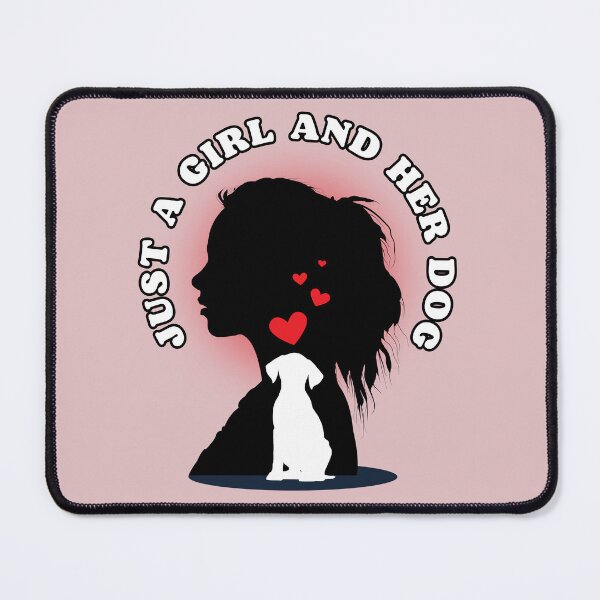 Item preview, A Cute Just a Girl and her Dog love designed and sold by Shean Fritts.
