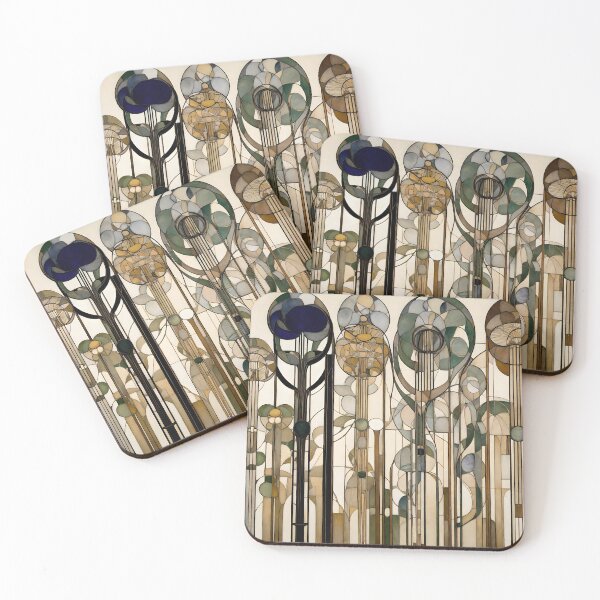 Item preview, Abstract Art Noveau 01 designed and sold by Milito1.