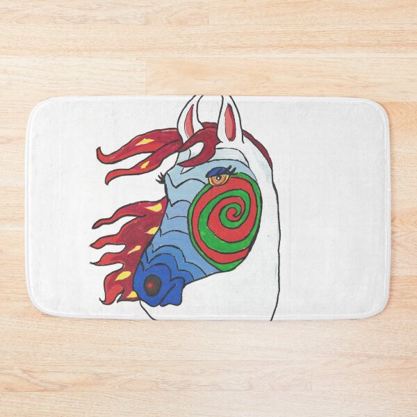 Item preview, decorated horse painting designed and sold by CrittersByLola.