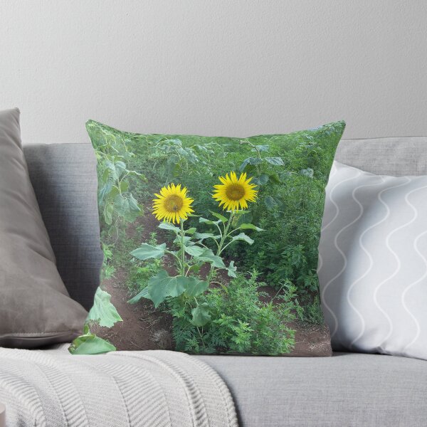 Item preview, 2 sunny sunflowers in a field designed and sold by sarahms9.