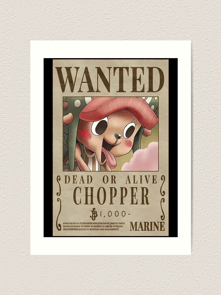 Will Tony Tony Chopper ever receive a higher bounty?