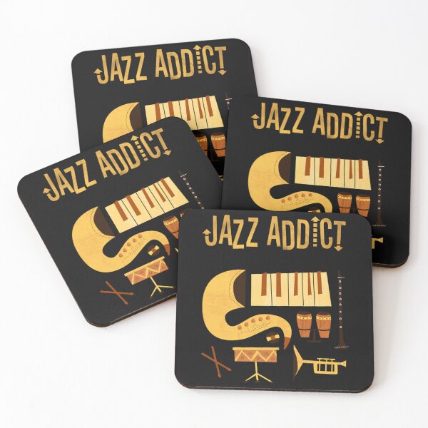 Item preview, Jazz Addict Vintage Jazz Band Musician   designed and sold by ShaniyReinger.