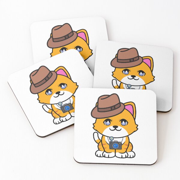 Item preview, Cute Orange Cat is holding a camera designed and sold by Pet Station.