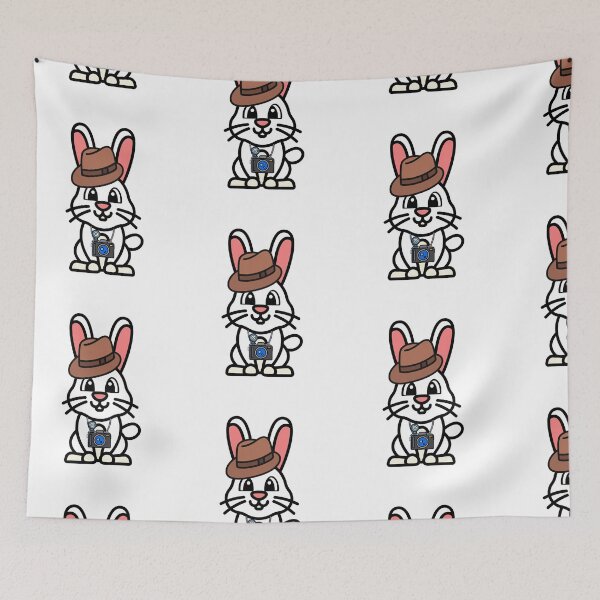 Item preview, Furry Bunny is holding a camera designed and sold by Pet Station.