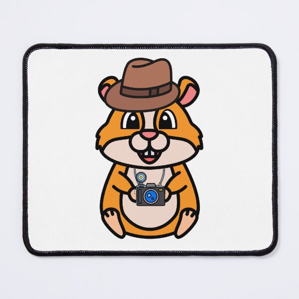 Item preview, Cute Hamster is holding a camera designed and sold by Pet Station.