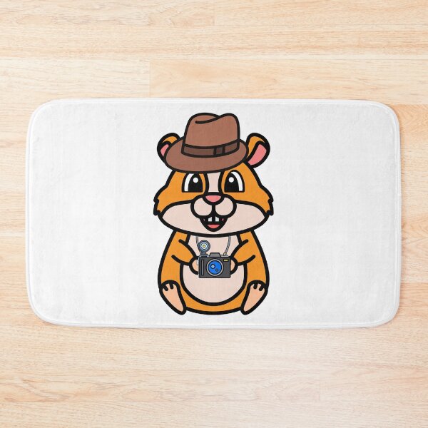 Item preview, Cute Hamster is holding a camera designed and sold by Pet Station.