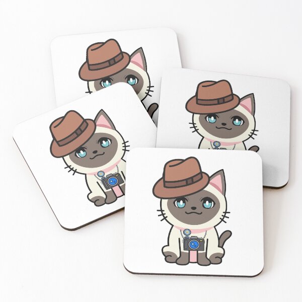 Item preview, Cute Siamese Cat is holding a camera designed and sold by Pet Station.