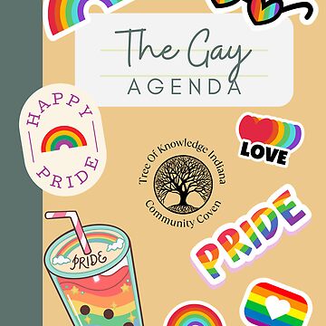 Artwork thumbnail, The Gay Agenda by Tree of Knowledge Community Coven