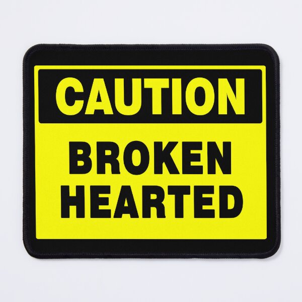 Item preview, Caution Broken Hearted designed and sold by AASparksDesigns.