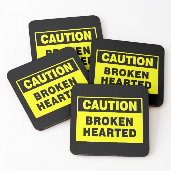 Item preview, Caution Broken Hearted designed and sold by AASparksDesigns.