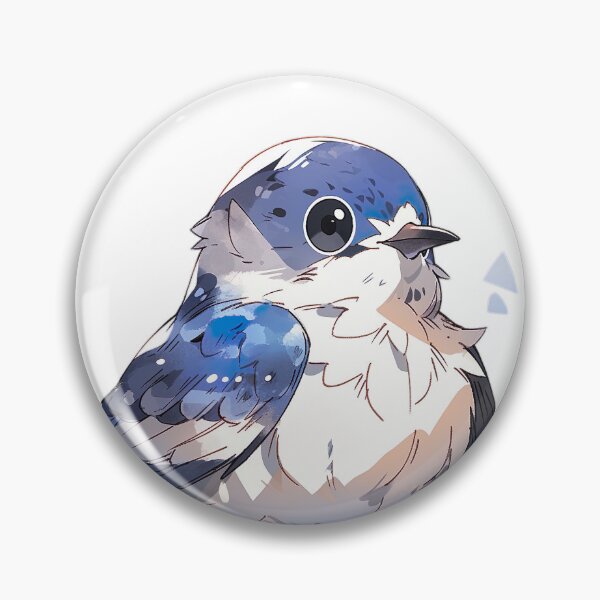 Item preview, Radiant Plumage: A Captivating Bird with Vibrant Blue and Green Feathers designed and sold by Chrislam95.