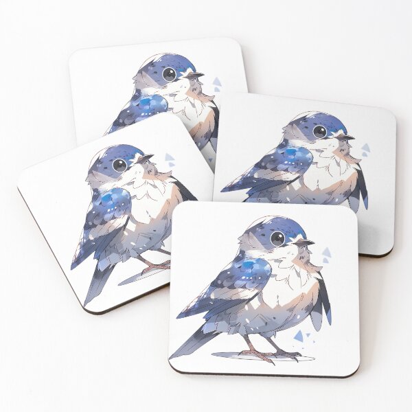 Item preview, Radiant Plumage: A Captivating Bird with Vibrant Blue and Green Feathers designed and sold by Chrislam95.