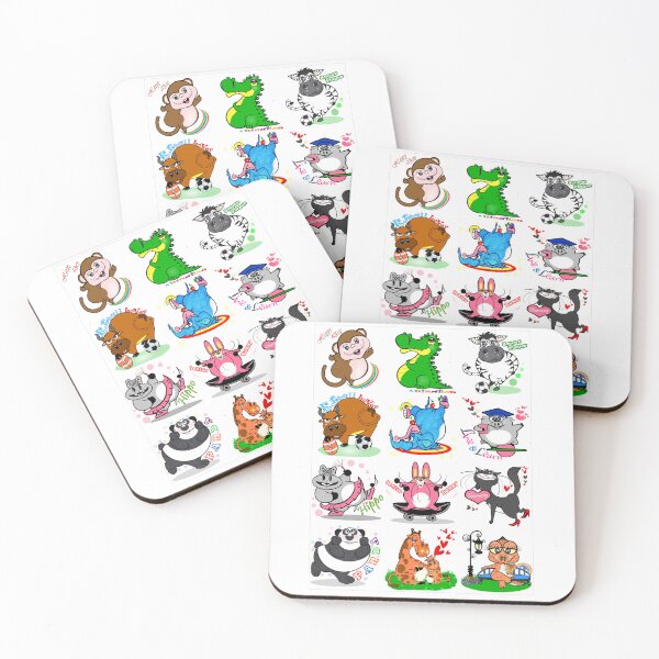 Item preview, Cute animals  designed and sold by Shirley cute art .