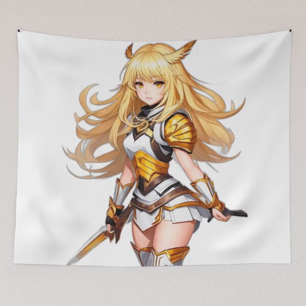 Item preview, Blonde Warrior Girl designed and sold by HeavensRoom777.