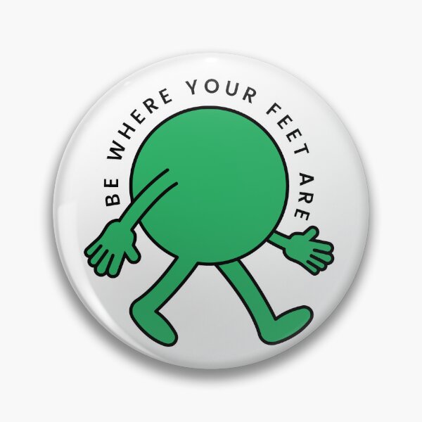 Item preview, Be Where Your Feet Are :) designed and sold by Sarah Bowers.