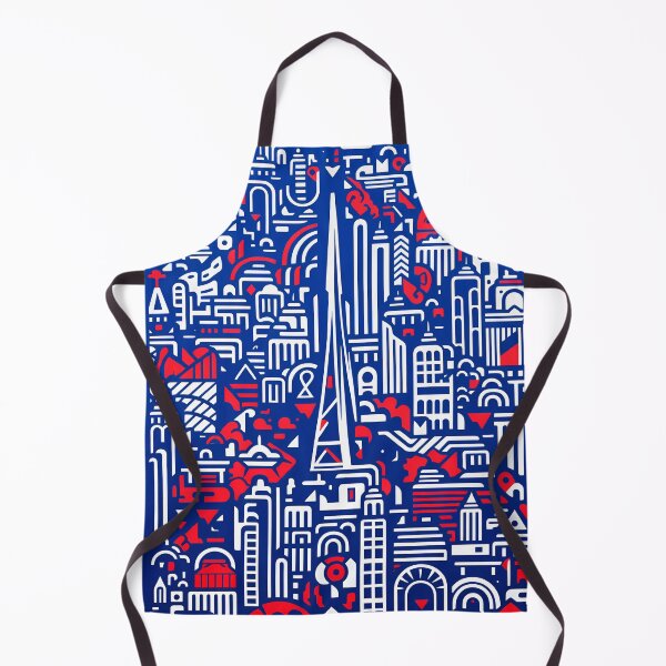 Artikelvorschau, Artistic bright colors black lines abstract geometric city 03 entworfen und verkauft von UnaWu533.